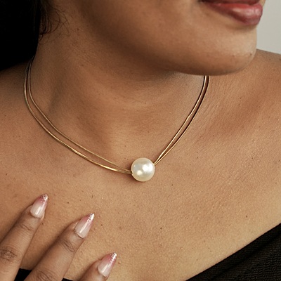 Radiant Pearl Necklace Radiant Pearl Necklace