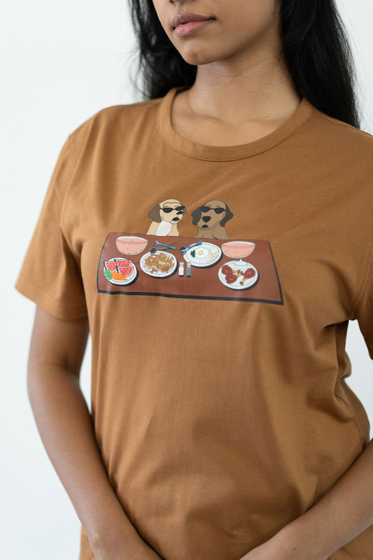 STAY IN- Camel Tee