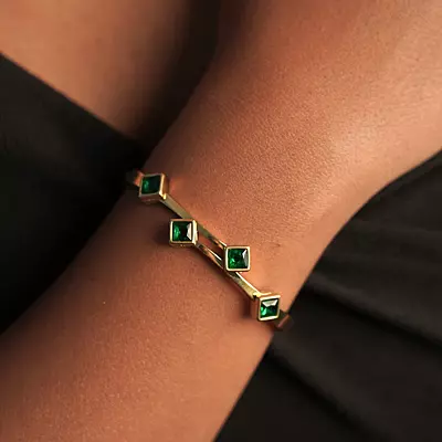 Emerald Grace Bracelet