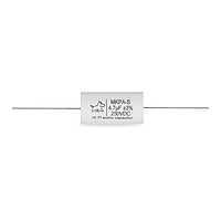 Doogesound MKPA-S 4.7uF/250VDC Silver foil capacitor (1pcs) Doogesound MKPA-S 4.7uF/250VDC Silver foil capacitor (1pcs)