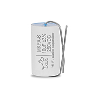 Doogesound MKPA-S 10uF/250VDC Silver foil capacitor (1pcs)