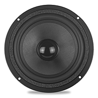 DE650-01 Paper cone Woofer 6.5" 8Ohms 120 Watts (2 Pcs)