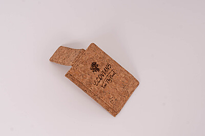 Cork magnetic Card Holder