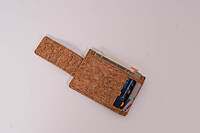 Cork magnetic Card Holder