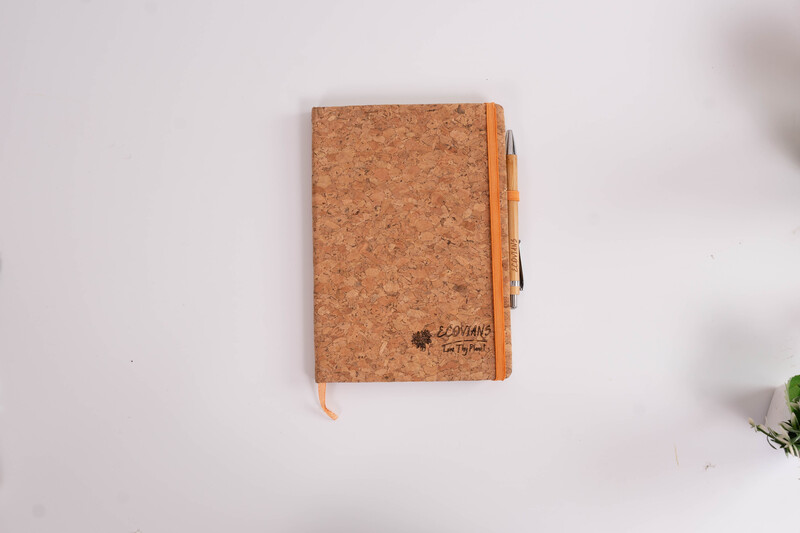 Cork Diary | Sustainable Cork Notebook | Eco friendly Journal |