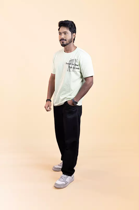 Men's Relaxed T-Shirt - Lite Green