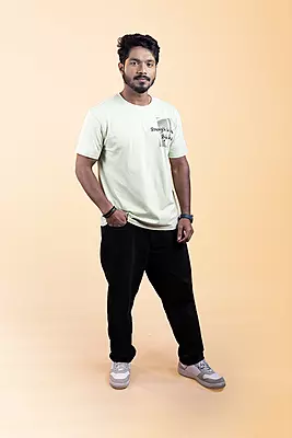 Men's Relaxed T-Shirt - Lite Green