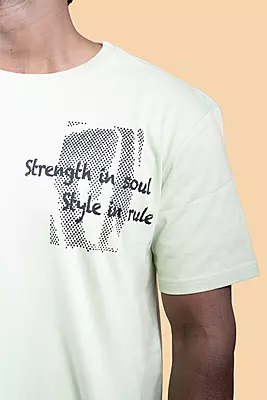 Men's Relaxed T-Shirt - Lite Green