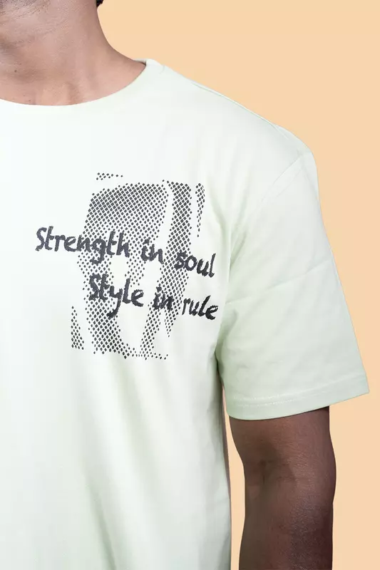 Men's Relaxed T-Shirt - Lite Green