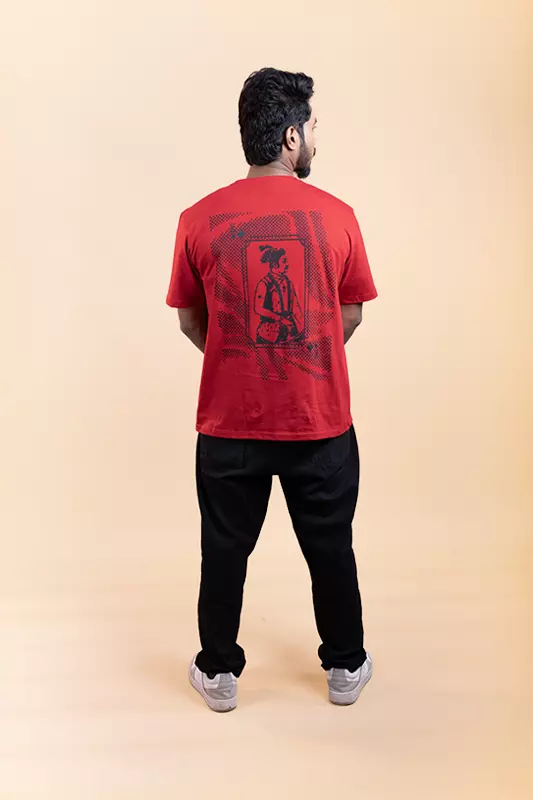 Men's Relaxed T-Shirt - Red