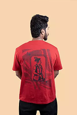 Men's Relaxed T-Shirt - Red