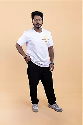 Men's Relaxed T-Shirt - White