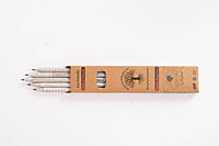 Recycled Newspaper Pencils Eco- Friendly Charcoal seed Pencil for Kids School Wood-free Pencils ( Loose)