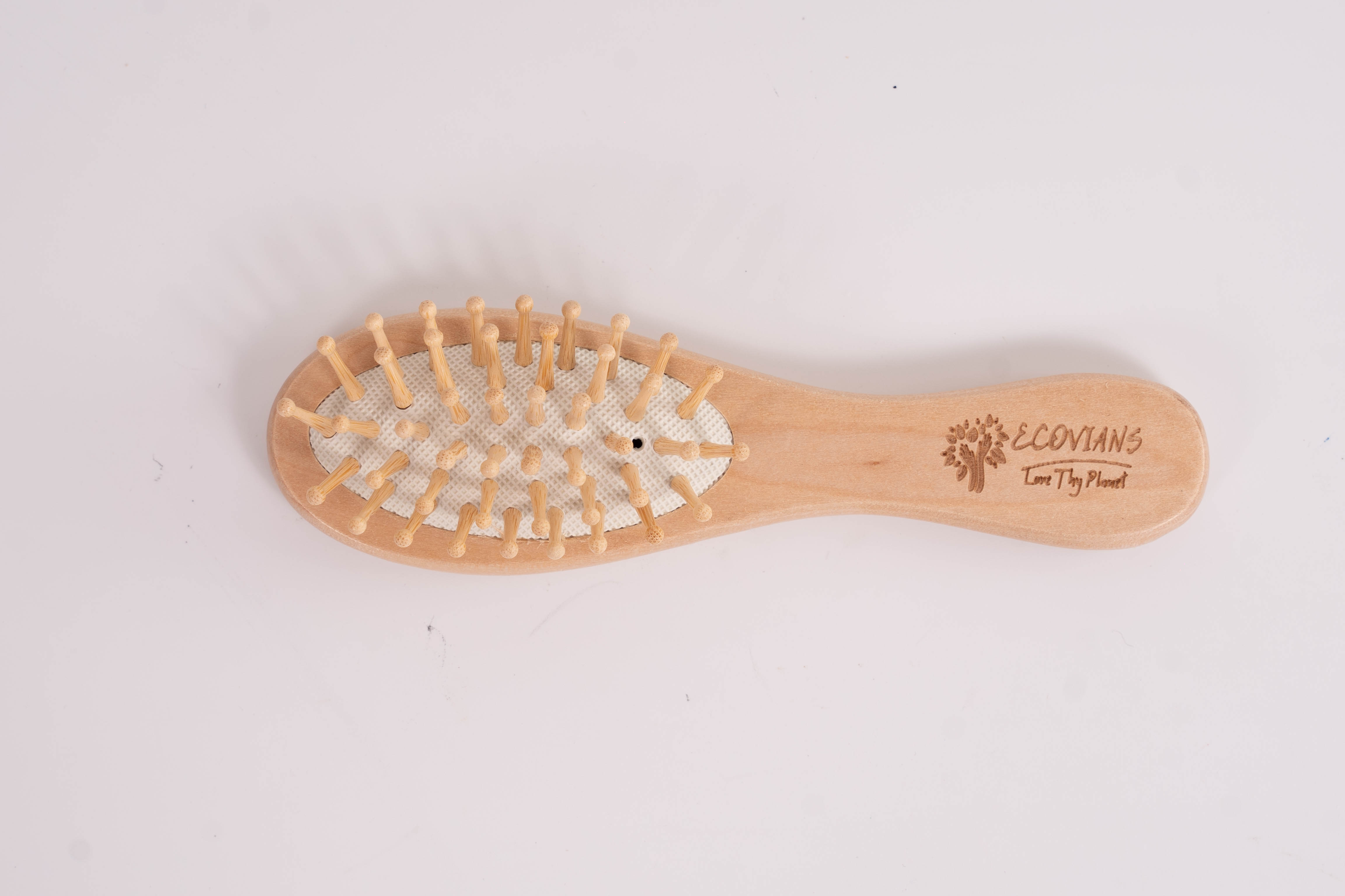 Bamboo Bristles Kids Paddle Hairbrush | Detangling Kids Hair Brush Comb| Natural Bamboo Bristles For Growth & Anti-Static