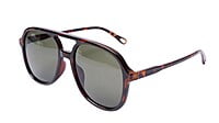 Soigné Unisex Aviator Sunglasses.Matte Leopard Print