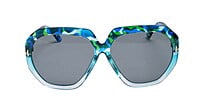 Soigné Female Oversized Sunglasses. Multicolor