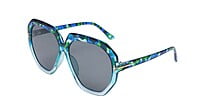 Soigné Female Oversized Sunglasses. Multicolor