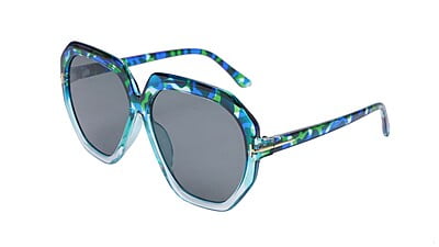 Soigné Female Oversized Sunglasses. Multicolor