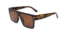 Soigné Boys & Men Oversized Square Sunglasses. Tortoise Print Soigné Boys & Men Oversized Square Sunglasses. Tortoise Print