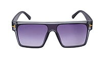 Soigné Boys & Men Oversized Square Sunglasses. See Through Grey Soigné Boys & Men Oversized Square Sunglasses. See Through Grey