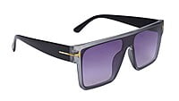 Soigné Boys & Men Oversized Square Sunglasses. See Through Grey Soigné Boys & Men Oversized Square Sunglasses. See Through Grey