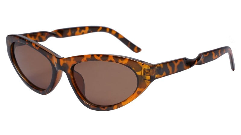 Soigné Female Large Cat Eye Sunglasses.Leopard Print Soigné Female Large Cat Eye Sunglasses.Leopard Print