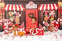 Christmas Santa Cart