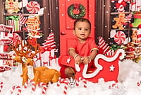 Christmas Santa Cart