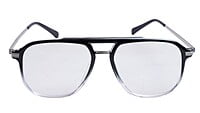 Soigné Unisex Large Aviator Spectacle. Black & Silver Soigné Unisex Large Aviator Spectacle. Black & Silver