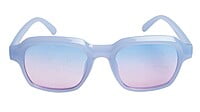 Soigné Female Large Square Sunglasses. Light Blue Soigné Female Large Square Sunglasses. Light Blue