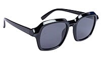 Soigné Female Large Square Sunglasses. Black Frame Soigné Female Large Square Sunglasses. Black Frame