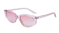 Soigné Female Large Cateye Sunglasses.See Through Pink Frame Soigné Female Large Cateye Sunglasses.See Through Pink Frame