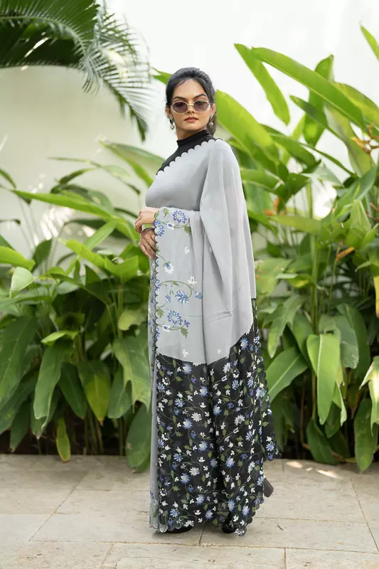 Women's Printed Sarees-SB-5D