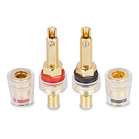 DE04SP-09 SPEAKER TERMINAL (1 BLK & 1 RED - TOTAL 2 PCS)