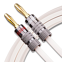 Hi-end Pure Copper Hifi Audio Bulk Cable OFC 12AWG 12MM Thikness with copper banana pins attached