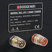 DoogeHiFi HT-1 3-Way Tower Speakers with Stand – 1 Pair (Combo Offer)