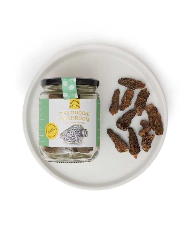Dry Gucchi Mushrooms 25 Gms