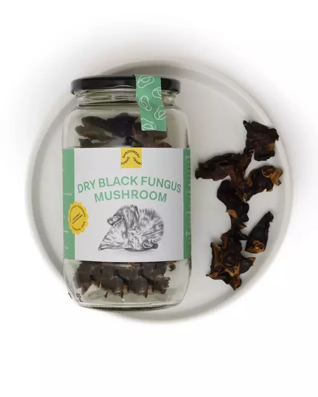 Dry Black Fungus Mushroom - Shroomery