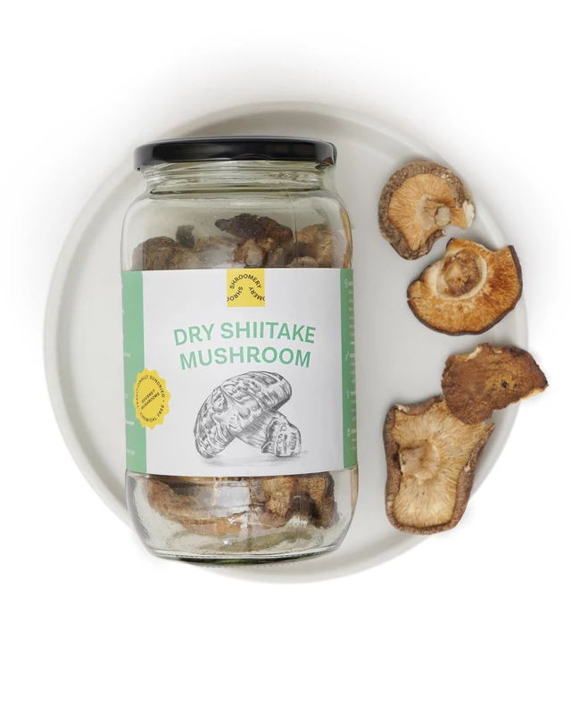 Dry Shiitake Mushrooms 100 Gms