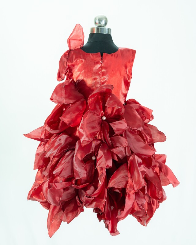 Ruby Petal Dress