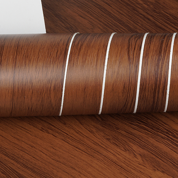 DE-1PVC Doogesound strong self adhesive  light wooden texture Vinyl Stickers for speakers(4ft * 6.5ft)