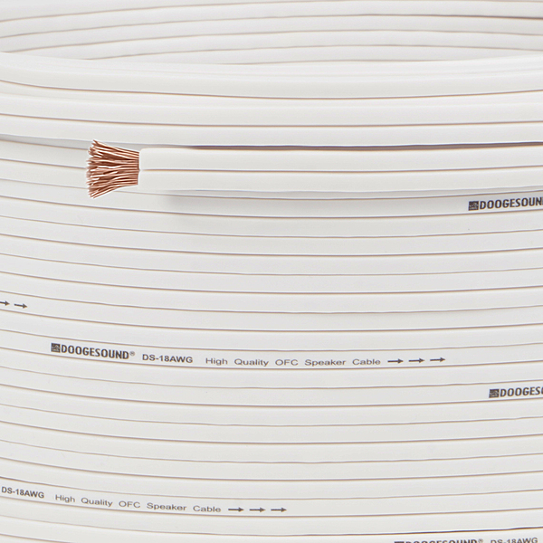 DS-18AWG High Quality OFC speaker cable(50 meters)