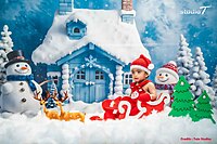 Christmas Santa Cart