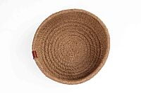 Rope Storage organizer, Natural Jute Handwoven, Jute Shelf Basket For Home & Kitchen (Small ,Medium ,Large) SET OF 3, Beige