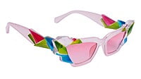 Soigné Kids Cateye Sunglasses.Pink&Multicolor.(9-15)Y-Girl Soigné Kids Cateye Sunglasses.Pink&Multicolor.(9-15)Y-Girl