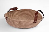 Jute Rope Storage Organizer, Jute Basket Accessories, Handwoven EcoFriendly Foldable Storage
