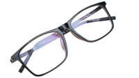 Unisex Rectangular Spectacle Frame. Brown & Black Color Frame. Size-LARGE.