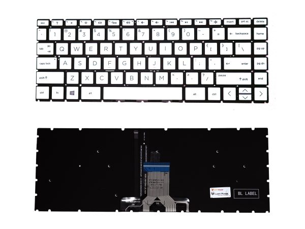 Laptop Keyboards For HP 14CD / 14CE / 14Q-Series (Silver Backlit) Laptop Keyboards For HP 14CD / 14CE / 14Q-Series (Silver Backlit)