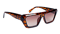 Soigné Female Large Rectangular Sunglasses.Leopard Print Color Frame Soigné Female Large Rectangular Sunglasses.Leopard Print Color Frame