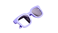Soigné Female Medium Square Sunglasses.Purple Color Soigné Female Medium Square Sunglasses.Purple Color